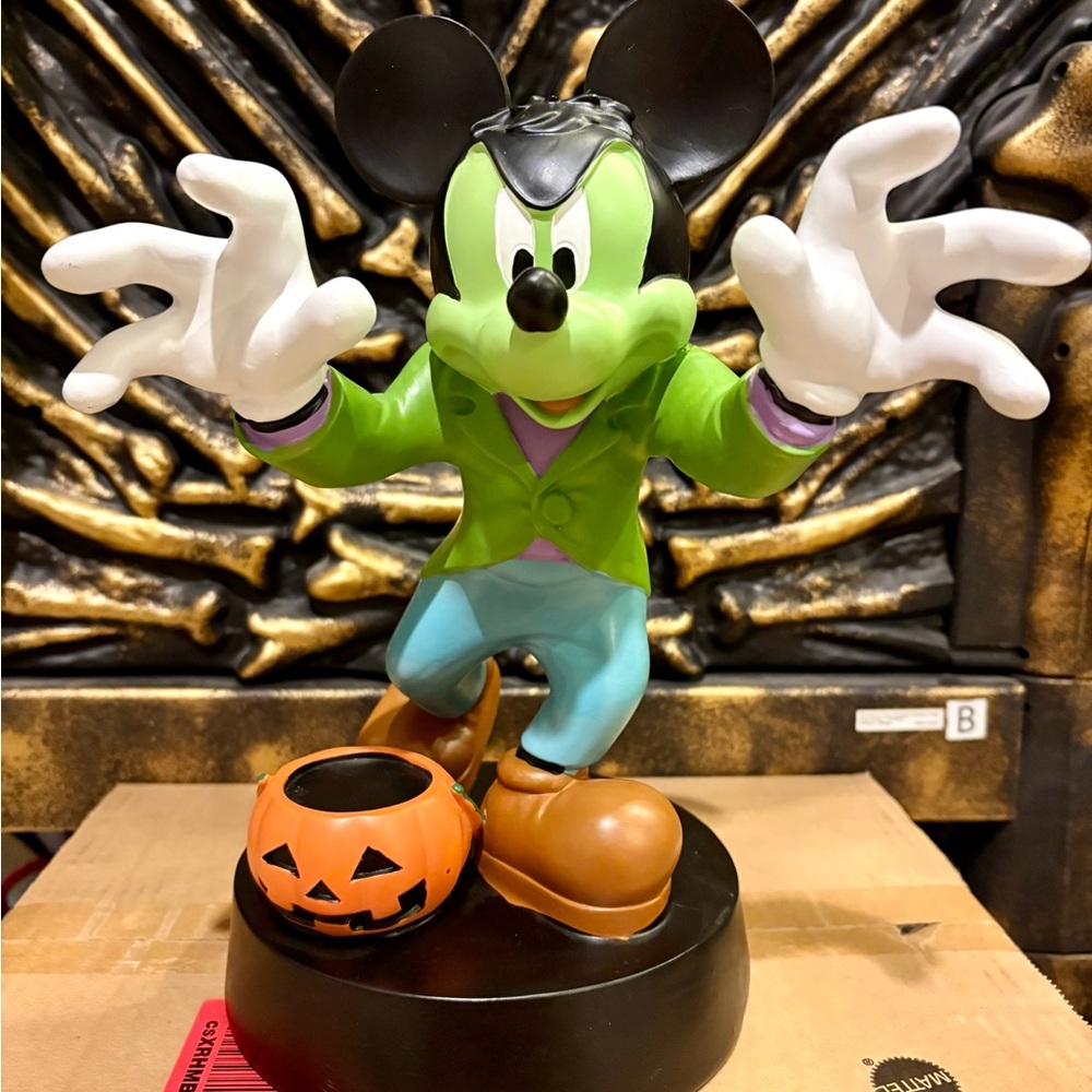 Disney Mickey Mouse Frankenstein Halloween Figure 13”